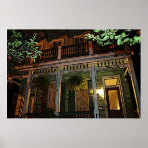 Póster Casa de Nova Orleães