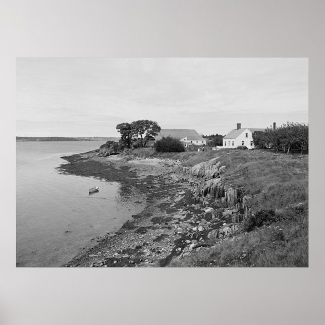 Poster Casa de Pérola de Orrs Island (Frente)