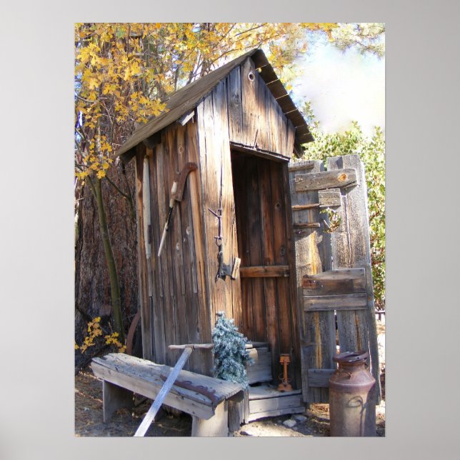 Poster Casa de saída VIintage (Frente)