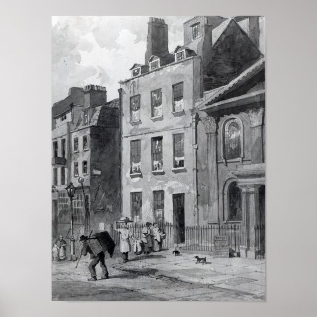 Poster Casa de Sir Isaac Newton (Frente)