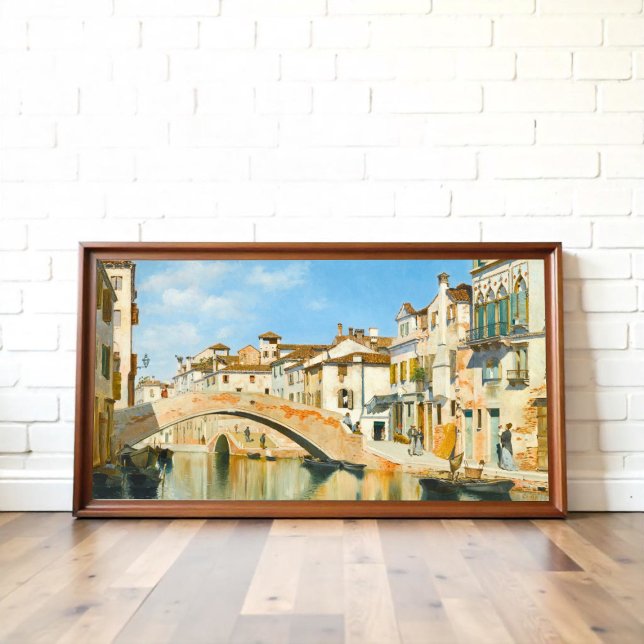 Poster Casa de Tintoretto, Veneza (1874) (Criador carregado)