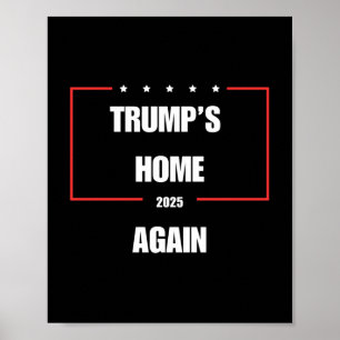 Poster Casa de Trump Novamente 2025