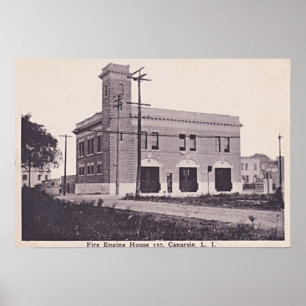 Poster Casa de viatura de incêndio 1910 de Canarsie