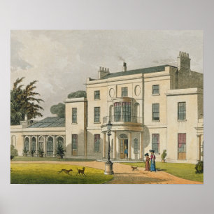 Póster Casa de Wimbledon, do repositório de Ackermann 'd