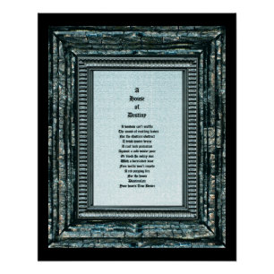 Póster Casa do destino