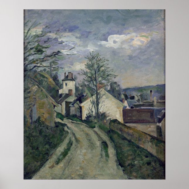Poster Casa do Doutor Gachet em Auvers, 1872-73 (Frente)