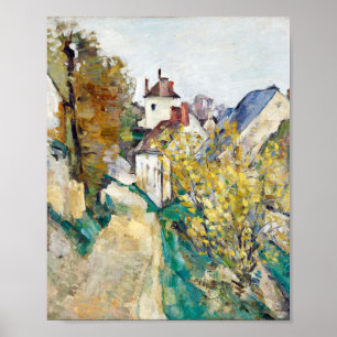 Poster Casa do Dr. Gachet em Auvers-sur-Oise por Paul
