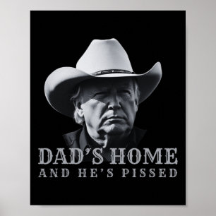 Poster Casa Do novo papai E Sua Maldita Trump Escura Dadd