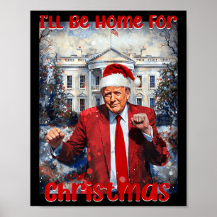 Poster Casa Do pai Para Trump De Natal1