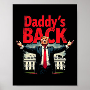 Poster Casa do Pai Trump 2024 Leve o Patriota Americano