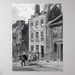 Poster Casa do senhor Isaac Newton