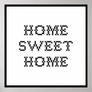 Poster Casa doce Home