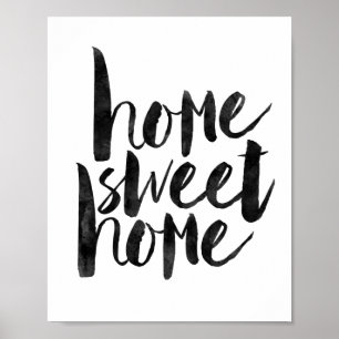 Póster Casa doce Home