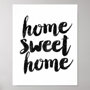 Poster Casa doce Home