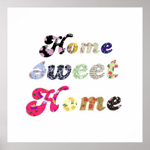 Póster Casa doce Home