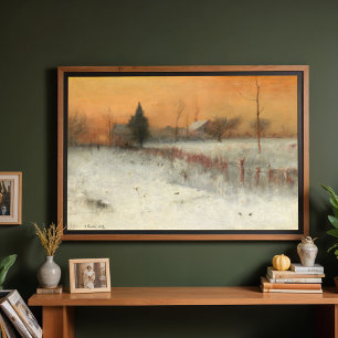 Poster Casa em Montclair, George Innes Art