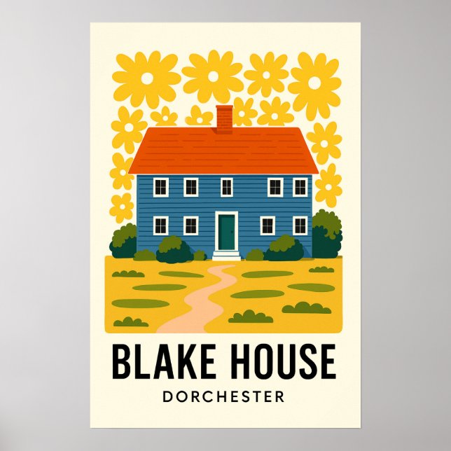 Poster Casa Histórica Blake (Frente)