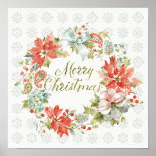 Poster Casa para as Férias Feliz Natal