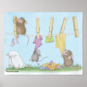 Póster Casa-Rato Designs® - arte da parede