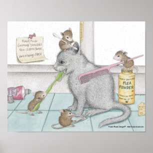 Póster Casa-Rato Designs® - arte da parede