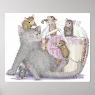 Poster Casa-Rato Designs® - arte da parede