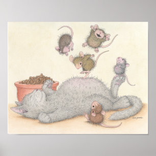 Póster Casa-Rato Designs® - arte da parede