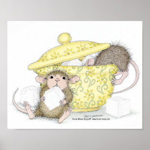 Póster Casa-Rato Designs® - arte da parede