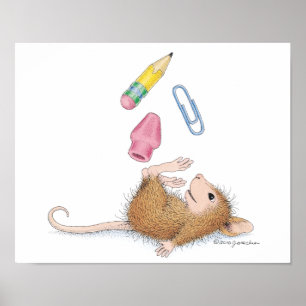 Póster Casa-Rato Designs® - arte da parede