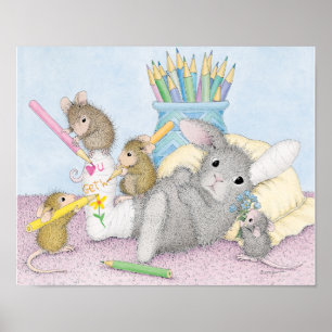 Póster Casa-Rato Designs® - arte da parede