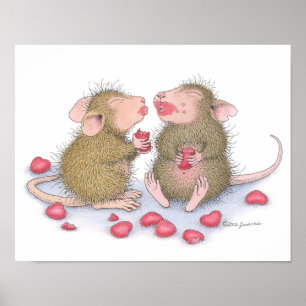 Poster Casa-Rato Designs® - leia meus lábios