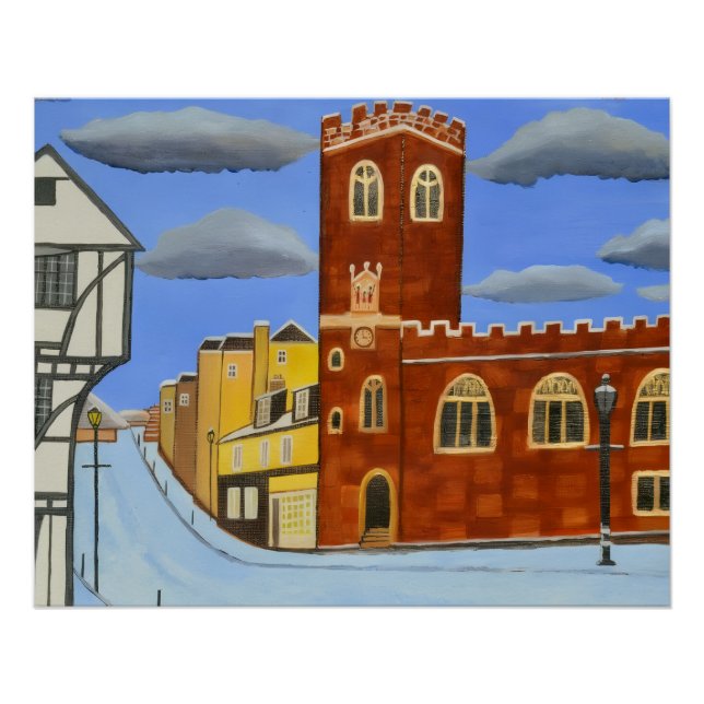 Póster Casa Tudor Inglaterra (Frente)