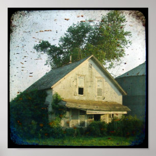 Póster Casa velha da fazenda