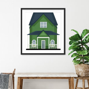 Poster Casa Verde
