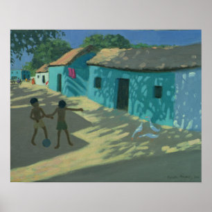 Póster Casa verde India