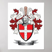 Casaco de Armas da Família Humphries