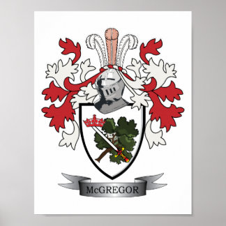 Poster Casaco de Armas da McGregor Family Crest