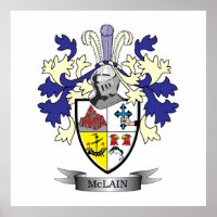 Casaco de armas da McLain Family Crest