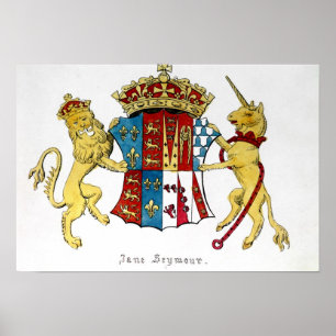 Poster Casaco de Armas de Jane Seymour