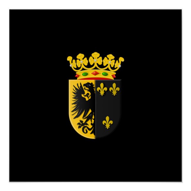 Póster Casaco de armas de Workum (Frente)