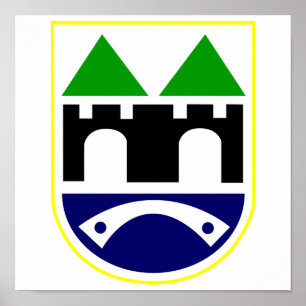 Póster Casaco de Armas Sarajevo