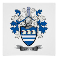 Casaco de armas Wright