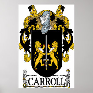 Póster Casaco de Carroll de Tela de Braços