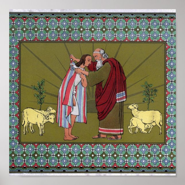 Póster Casaco de José de Muitas Cores...Impressão (Frente)