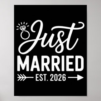 Poster Casado Est 2026 Casamento Esposa Sr Sra Noiva Noiv