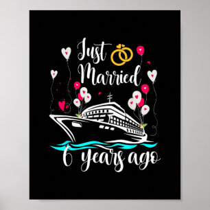 Poster Casados há apenas 6 anos Cruzeiros de aniversário 