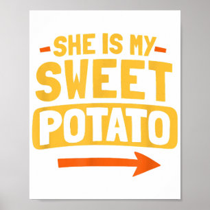 Poster Casais Engraçados Que Correspondem Ela É A Minha B