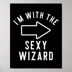 Poster Casais Figuras de Halloween Camisas que estou com