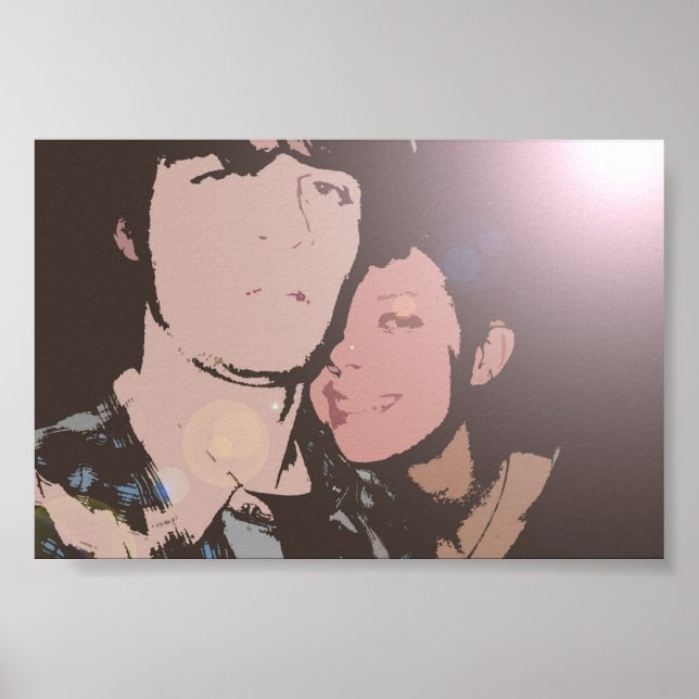 Poster Casal Adorável (Frente)