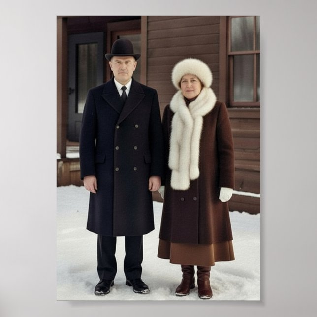 Poster Casal Antigo (Frente)