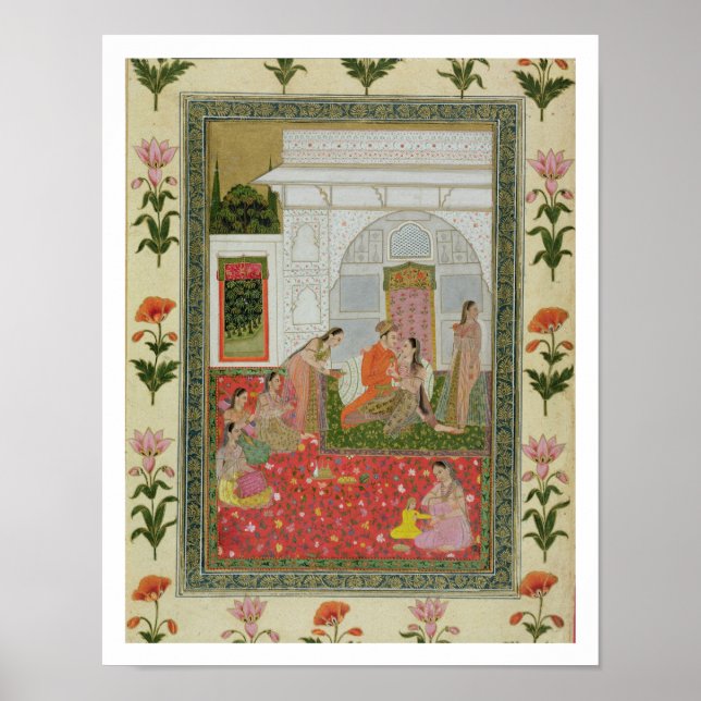 Póster Casal com assistentes e músicos (Frente)